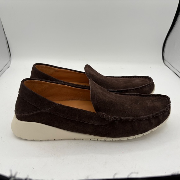 NEW Olukai KA’A Loafer Mens Size 11 Brown Leather Suede Slip On Casual Shoes main image 8